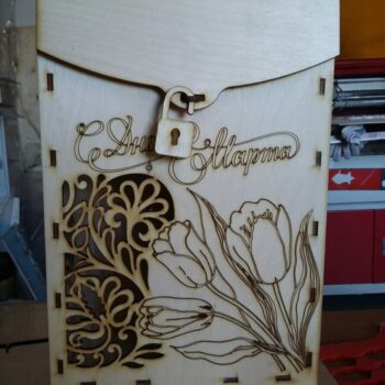 Intra απο ξύλο plywood 3mm-4mm πάχος - Διακοσμητικό Κουτί κρασιού 3mm Κόντρα πλακέ Δίασταση 30x30 cm Intraeaxys-eoxl58vo - Image 3