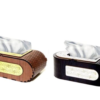 Intra απο ξύλο plywood 3mm-4mm πάχος - Πρότυπο καλύμματος κουτιού χαρτιού Δίασταση 30x30 cm Intraeaxys-yon0xep7 - Image 1