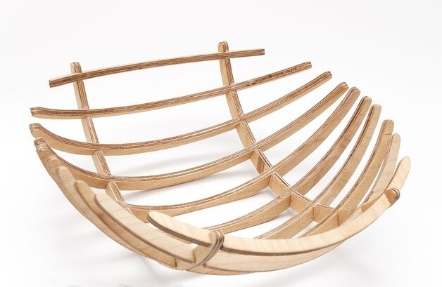 Intra απο ξύλο plywood 3mm-4mm πάχος - Αρχείο PDF Fruit Bowl Sphere Δίασταση 30x30 cm Intraeaxys-eoxq0v1z