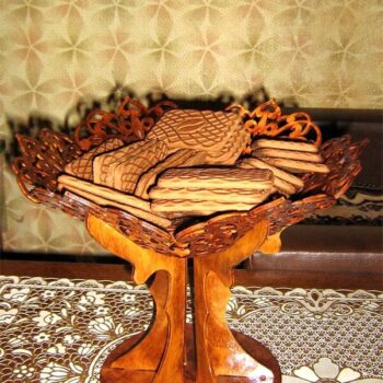 Intra απο ξύλο plywood 3mm-4mm πάχος - Αρχείο PDF Fretwork Bowl Δίασταση 30x30 cm Intraeaxys-r7v026od - Image 1