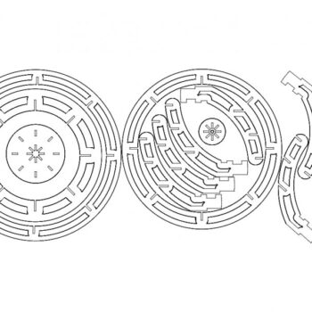 Intra απο ξύλο plywood 3mm-4mm πάχος - Λεκάνη Δίασταση 30x30 cm Intraeaxys-e1glm87l - Image 1