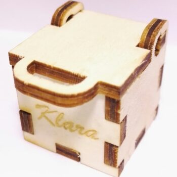 Intra απο ξύλο plywood 3mm-4mm πάχος - Μικρό Απλό Κουτί 3x3x3 cm 4mm Δίασταση 30x30 cm Intraeaxys-075ylkko - Image 3