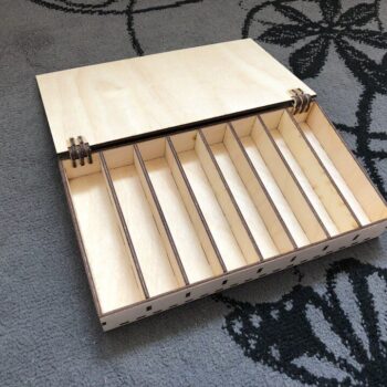 Intra απο ξύλο plywood 3mm-4mm πάχος - Κουτί για τον Ψαρά Δίασταση 30x30 cm Intraeaxys-zo9ypdw7 - Image 1