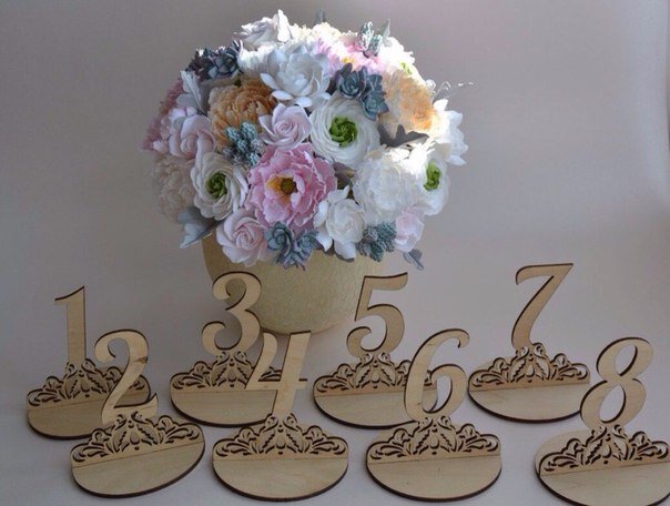 Intra απο ξύλο plywood 3mm-4mm πάχος - Πρότυπα κόντρα πλακέ αριθμοί πίνακα Δίασταση 30x30 cm Intraeaxys-lopqdmx7