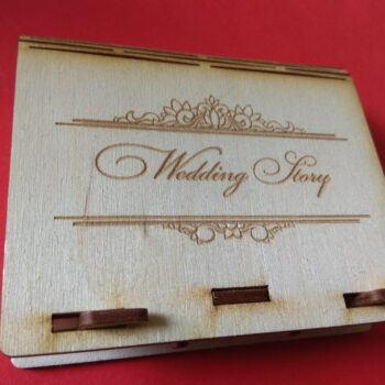 Intra απο ξύλο plywood 3mm-4mm πάχος - Γάμος Ξύλινο Κουτί Δίασταση 30x30 cm Intraeaxys-voq0n572 - Image 1