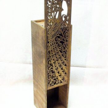 Intra απο ξύλο plywood 3mm-4mm πάχος - Butilka Vino Ptica Δίασταση 30x30 cm Intraeaxys-e1gjmv1l - Image 1