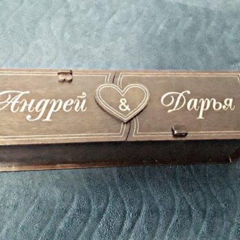 Intra απο ξύλο plywood 3mm-4mm πάχος - Εξατομικευμένο κουτί κρασιού Δίασταση 30x30 cm Intraeaxys-eo4qdn87 - Image 1