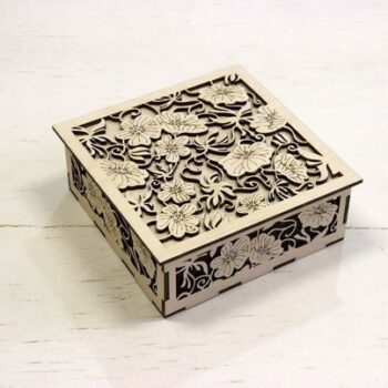 Intra απο ξύλο plywood 3mm-4mm πάχος - Korobochka Δίασταση 30x30 cm Intraeaxys-zo90vwok - Image 1