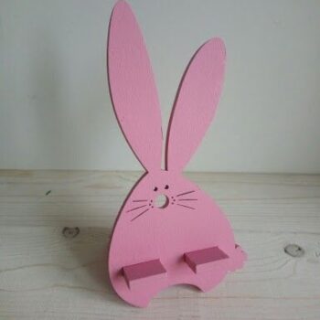 Intra απο ξύλο plywood 3mm-4mm πάχος - Ξύλινη βάση στήριξης κινητού λαγουδάκι Δίασταση 30x30 cm Intraeaxys-51rrkym1 - Image 1