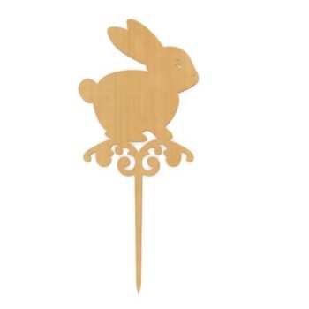 Intra απο ξύλο plywood 3mm-4mm πάχος - Κόντρα πλακέ Πάσχα Μπάνι Δίασταση 30x30 cm Intraeaxys-r7vmj557 - Image 1