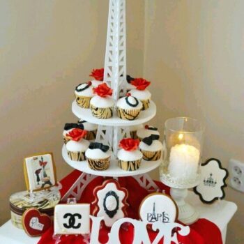 Intra απο ξύλο plywood 3mm-4mm πάχος - Στάση για Cupcake Tower του Άιφελ Δίασταση 30x30 cm Intraeaxys-m1d62nd7 - Image 1