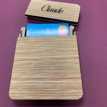 Intra απο ξύλο plywood 3mm-4mm πάχος - Δωροθήκη για επαγγελματική κάρτα Δίασταση 30x30 cm Intraeaxys-p7ym56p7 - Image 1