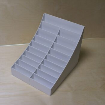 Intra απο ξύλο plywood 3mm-4mm πάχος - Βάση προβολής Business Card Organizer Δίασταση 30x30 cm Intraeaxys-eo208567 - Image 1