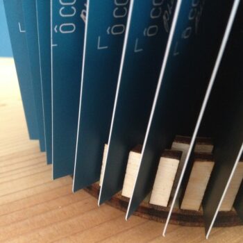 Intra απο ξύλο plywood 3mm-4mm πάχος - Κυκλική Καρτοθήκη 5mm Κόντρα πλακέ Δίασταση 30x30 cm Intraeaxys-eo20mnl7 - Image 4