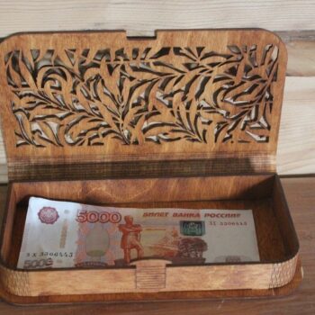 Intra απο ξύλο plywood 3mm-4mm πάχος - Korobochka Skruglennaya Δίασταση 30x30 cm Intraeaxys-91j2l4om - Image 1