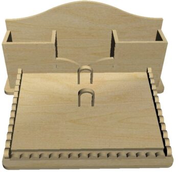 Intra απο ξύλο plywood 3mm-4mm πάχος - Ξύλινη οργάνωση γραφείου Δίασταση 30x30 cm Intraeaxys-e1gke2do - Image 4