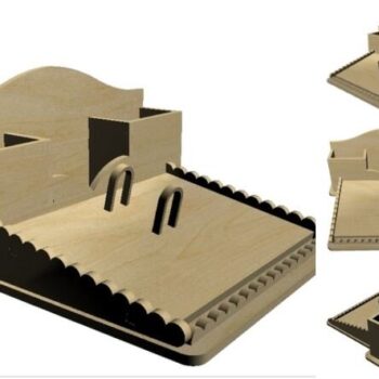 Intra απο ξύλο plywood 3mm-4mm πάχος - Ξύλινη οργάνωση γραφείου Δίασταση 30x30 cm Intraeaxys-e1gke2do - Image 6