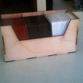 Intra απο ξύλο plywood 3mm-4mm πάχος - Συλλεκτικό κουτί τράπουλας για παιχνίδια Δίασταση 30x30 cm Intraeaxys-zo9yg647 - Image 1