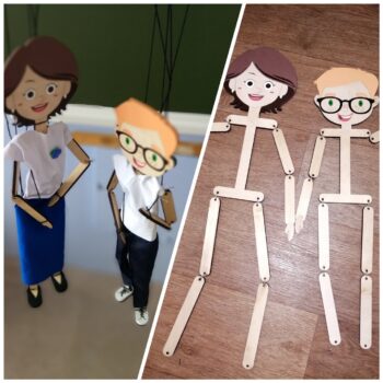 Intra απο ξύλο plywood 3mm-4mm πάχος - Μαριονέτες Δίασταση 30x30 cm Intraeaxys-d1lv3nyo - Image 1