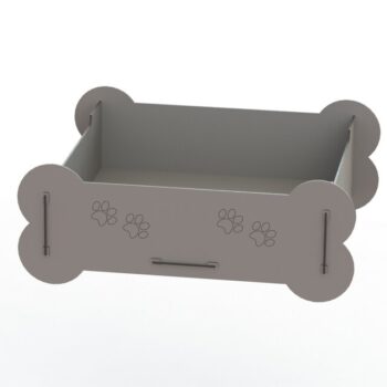 Intra απο ξύλο plywood 3mm-4mm πάχος - Πρότυπο κρεβατιού γάτας Δίασταση 30x30 cm Intraeaxys-eo20k337 - Image 1