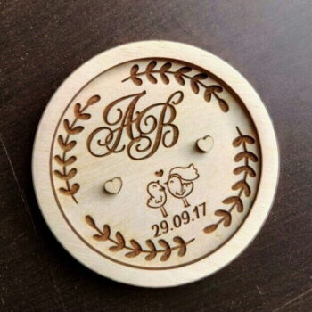 Intra απο ξύλο plywood 3mm-4mm πάχος - Bludo Pod Kolca Δίασταση 30x30 cm Intraeaxys-joed6m81 - Image 1