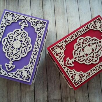 Intra απο ξύλο plywood 3mm-4mm πάχος - Διακοσμητικό Κουτί Δώρου Κόντρα πλακέ 3mm Δίασταση 30x30 cm Intraeaxys-yon0w4x7 - Image 3