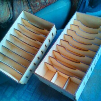 Intra απο ξύλο plywood 3mm-4mm πάχος - Box Rack για αποθήκευση Δίασταση 30x30 cm Intraeaxys-lopqm967 - Image 1