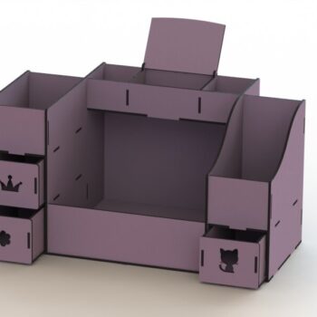 Intra απο ξύλο plywood 3mm-4mm πάχος - Οργανωτής ξύλου, οργανωτή κόντρα πλακέ, Κουτί μακιγιάζ Δίασταση 30x30 cm Intraeaxys-m1dkmxok - Image 1