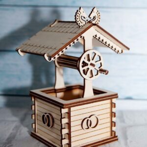 Intra απο ξύλο plywood 3mm-4mm πάχος - Ξύλινο Πηγάδι Δίασταση 30x30 cm Intraeaxys-eo20kvm7