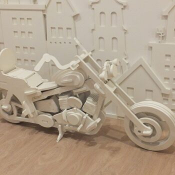 Intra απο ξύλο plywood 3mm-4mm πάχος - Μοτοσικλέτα HD1 5mm Δίασταση 30x30 cm Intraeaxys-voq2m5eo - Image 1