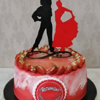 Intra απο ξύλο plywood 3mm-4mm πάχος - Χορευτικό Ζευγάρι Τούρτας Δίασταση 30x30 cm Intraeaxys-voq2ykeo - Image 1