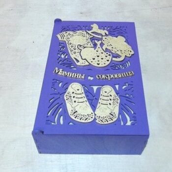 Intra απο ξύλο plywood 3mm-4mm πάχος - Το κουτί του θησαυρού της μαμάς Δίασταση 30x30 cm Intraeaxys-6o3y6pj7 - Image 3