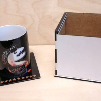 Intra απο ξύλο plywood 3mm-4mm πάχος - Κουτί κούπας Δίασταση 30x30 cm Intraeaxys-6o3y6rk7 - Image 4