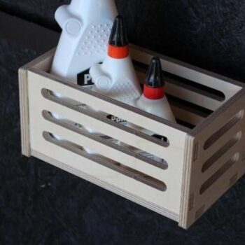 Intra απο ξύλο plywood 3mm-4mm πάχος - Ξύλινο κουτί αποθήκευσης 10mm Δίασταση 30x30 cm Intraeaxys-078y0rno - Image 1