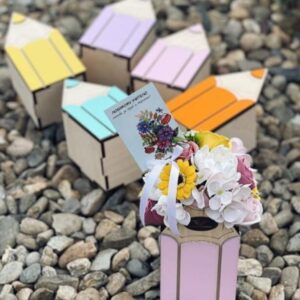 Intra απο ξύλο plywood 3mm-4mm πάχος - Κουτί Μολυβιού Κόντρα πλακέ 3mm Δίασταση 30x30 cm Intraeaxys-078yw9no