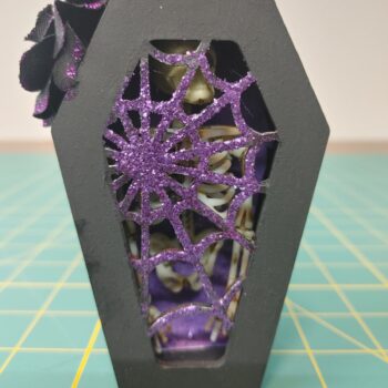 Intra απο ξύλο plywood 3mm-4mm πάχος - Κουτί φέρετρο αποκριών Δίασταση 30x30 cm Intraeaxys-yon02d27 - Image 4