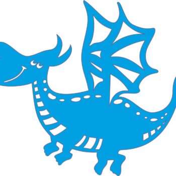 Intra απο ξύλο plywood 3mm-4mm πάχος - Drakosha ο Δράκος Δίασταση 30x30 cm Intraeaxys-ro6y6e27 - Image 1