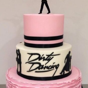 Intra απο ξύλο plywood 3mm-4mm πάχος - Χορευτικό Ζευγάρι Γαμήλια Τούρτα Δίασταση 30x30 cm Intraeaxys-eo4q5d97 - Image 1