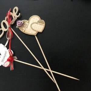 Intra απο ξύλο plywood 3mm-4mm πάχος - Τόπερ Σερντσέ Πετσενκά Δίασταση 30x30 cm Intraeaxys-qomx6513