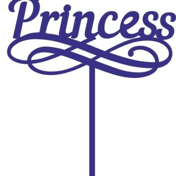 Intra απο ξύλο plywood 3mm-4mm πάχος - топпер принцесса Δίασταση 30x30 cm Intraeaxys-qomqv573 - Image 1