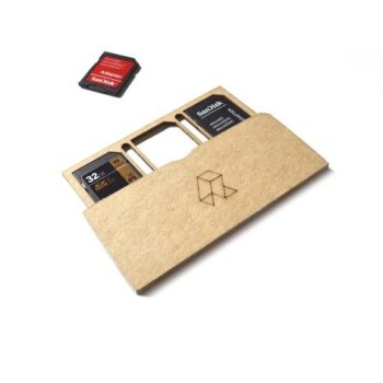 Intra απο ξύλο plywood 3mm-4mm πάχος - Υποδοχή κάρτας SD Δίασταση 30x30 cm Intraeaxys-078yyymo - Image 1