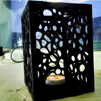 Intra απο ξύλο plywood 3mm-4mm πάχος - Φωτιστικό κόντρα πλακέ 4mm Δίασταση 30x30 cm Intraeaxys-yonk3por - Image 1