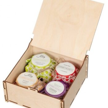 Intra απο ξύλο plywood 3mm-4mm πάχος - Αρχείο PDF The Sweet Life Gift Box Δίασταση 30x30 cm Intraeaxys-qommnnpo - Image 1