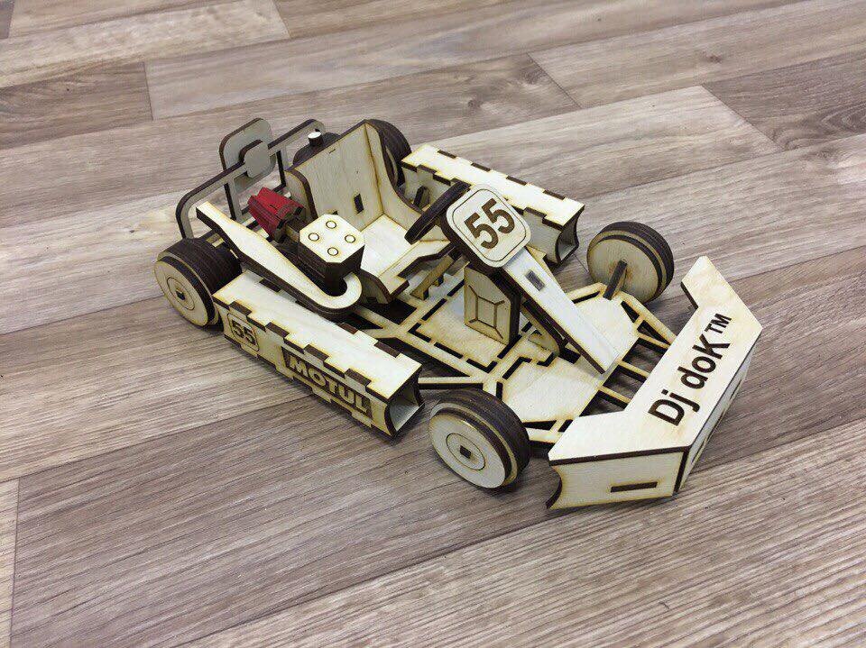 Intra απο ξύλο plywood 3mm-4mm πάχος - Go Kart Car 3mm Δίασταση 30x30 cm Intraeaxys-51rr0vv1