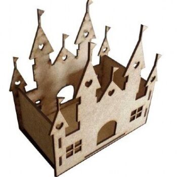 Intra απο ξύλο plywood 3mm-4mm πάχος - Διακόσμηση Κάστρου Δίασταση 30x30 cm Intraeaxys-voqwmdo2 - Image 1