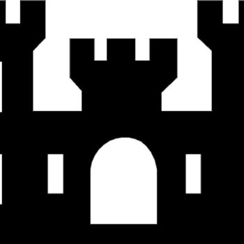 Intra απο ξύλο plywood 3mm-4mm πάχος - Κάστρο Δίασταση 30x30 cm Intraeaxys-pok0237j - Image 1