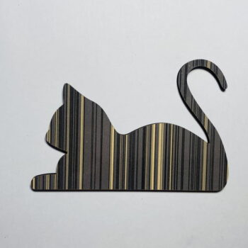 Intra απο ξύλο plywood 3mm-4mm πάχος - Ημιτελής χειροτεχνία με αποκοπή ξύλου γάτας Δίασταση 30x30 cm Intraeaxys-6o3y2lr7 - Image 1