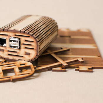 Intra απο ξύλο plywood 3mm-4mm πάχος - Θήκη Raspberry Pi Δίασταση 30x30 cm Intraeaxys-6o3yd2k7 - Image 1