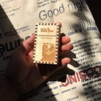 Intra απο ξύλο plywood 3mm-4mm πάχος - Ξύλινη τσιγαροθήκη Κουτί τσιγάρων Δίασταση 30x30 cm Intraeaxys-lopqvz67 - Image 3