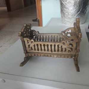 Intra απο ξύλο plywood 3mm-4mm πάχος - Κούνια μωρού, Πρότυπο κουνιστή κούνιας Δίασταση 30x30 cm Intraeaxys-eo204pl7